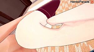 Yamato Mikotos испытывает анальный оргазм в нецензурном аниме-видео