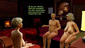 Ομαδικό σεξ εμπνευσμένο από το Hentai στο Sims 4