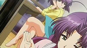 La matrigna MILF lava il figliastro di 18 anni in un Hentai senza censure con animazione 2D in stile anime